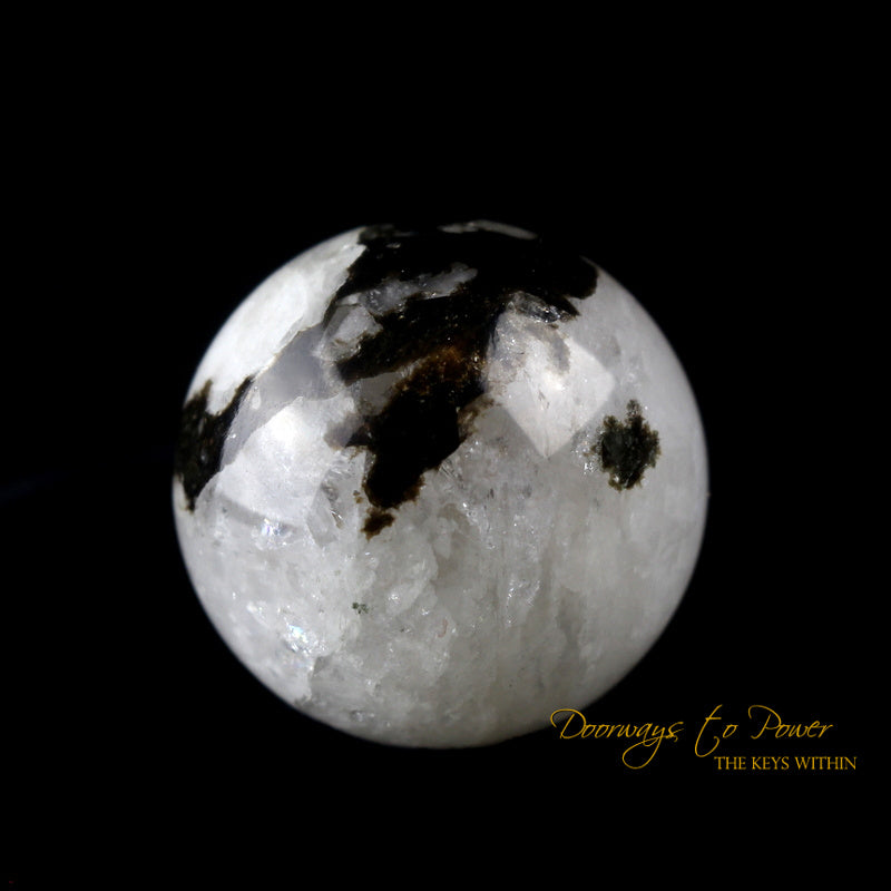 Phenacite Crystal Sphere Azozeo Activated