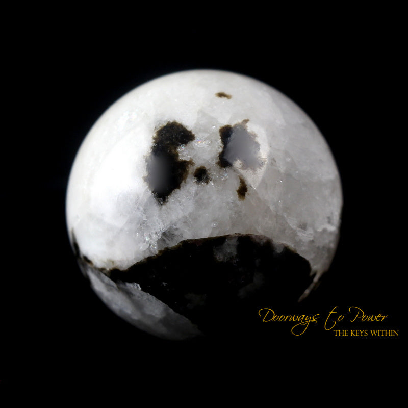 Phenacite Crystal Sphere Azozeo Activated