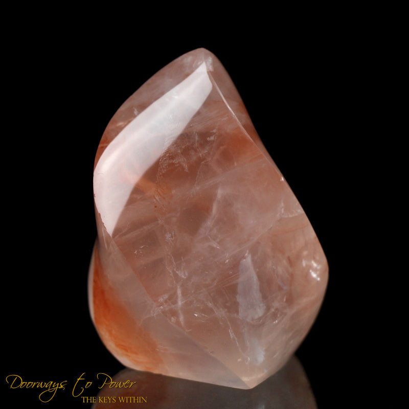 Pink Fire Azeztulite Crystal Altar Stone
