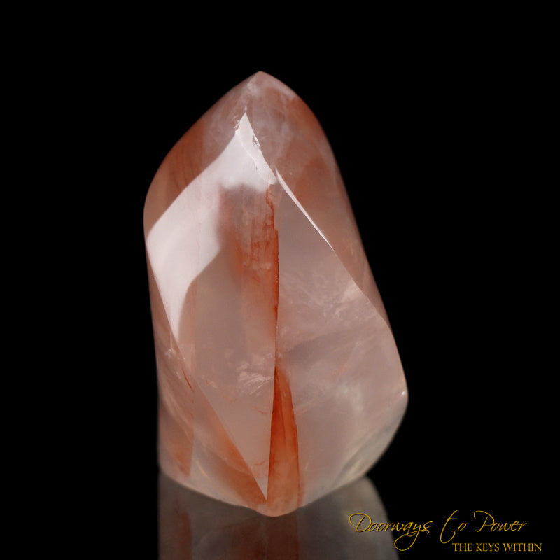 Pink Fire Azeztulite Crystal Altar Stone