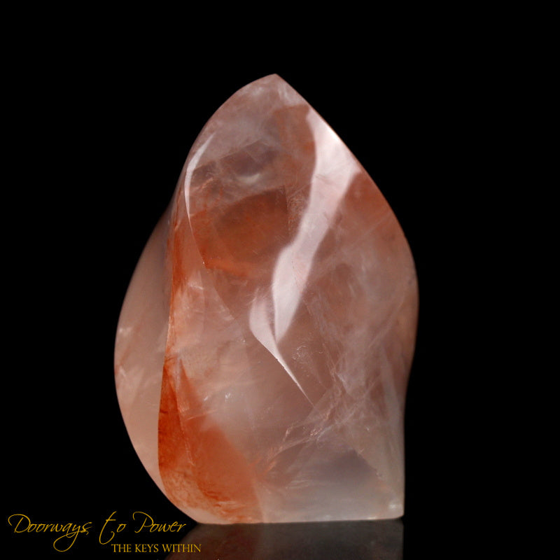 Pink Fire Azeztulite Crystal Altar Stone