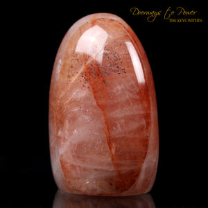 Pink Fire Azeztulite Crystal Altar Stone