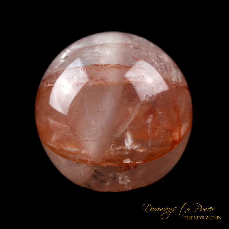 Pink Fire Azeztulite Crystal Sphere Azozeo Super Activated