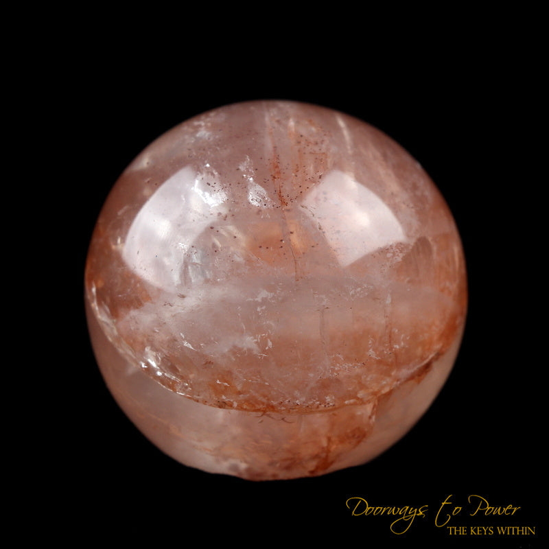 Azozeo Super Activated Pink Fire Azeztulite Crystal Sphere
