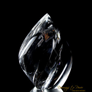Rare Lemurian Crystal Sculpture