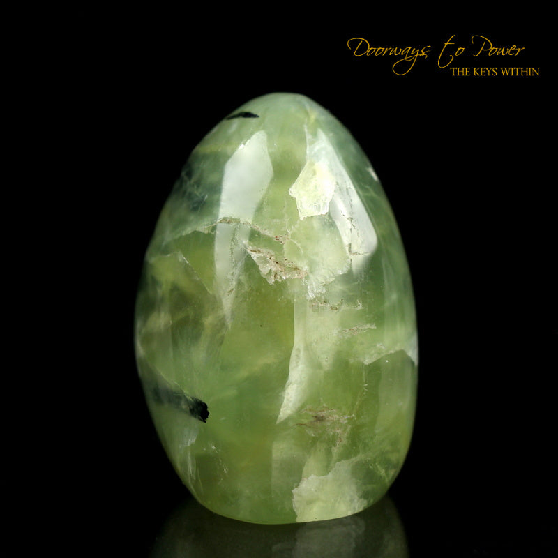 Prehnite Crystal Altar Stone
