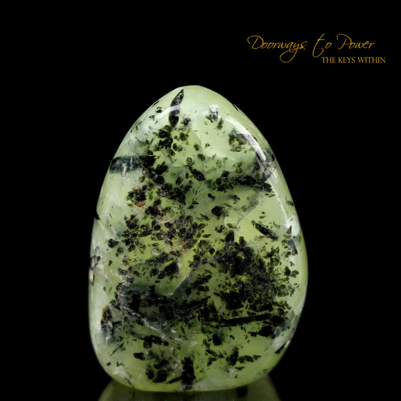Prehnite Crystal Altar Stone