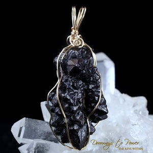 Prophecy Stone Crystal Pendant 14k Azozeo Activated