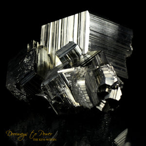 Pyrite Crystal Specimen 