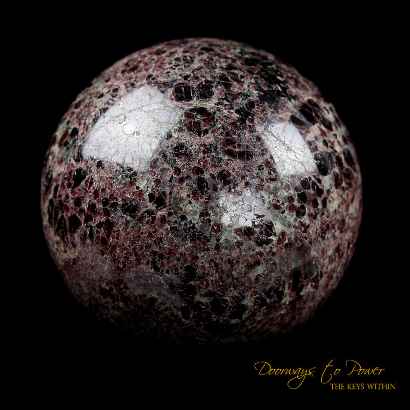Red Ruby Crystal Sphere