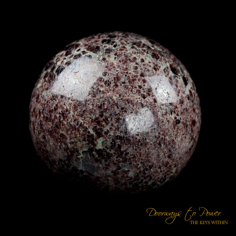 Red Ruby Crystal Sphere