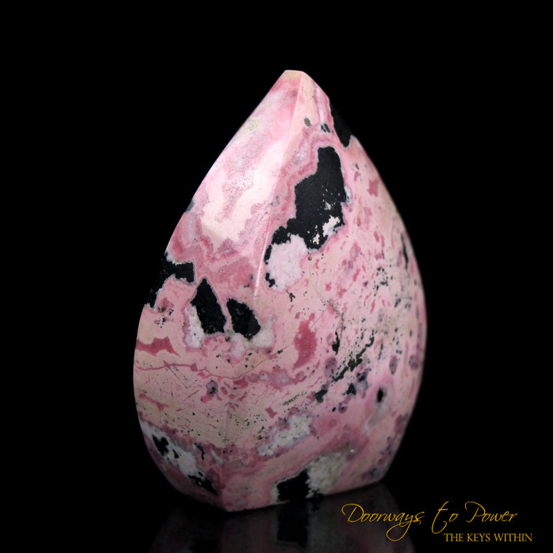 Rhodonite Crystal Altar Stone
