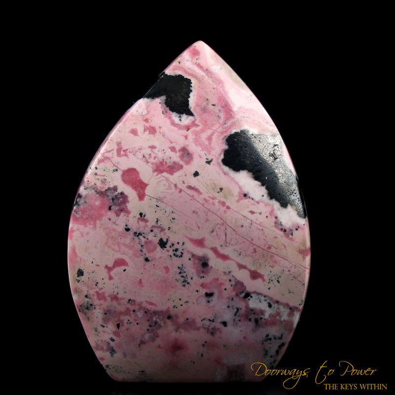 Rhodonite Crystal Altar Stone