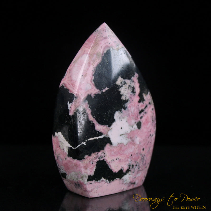 Rhodonite Crystal Altar Stone