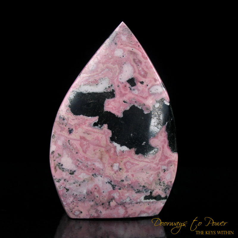 Rhodonite Crystal Altar Stone