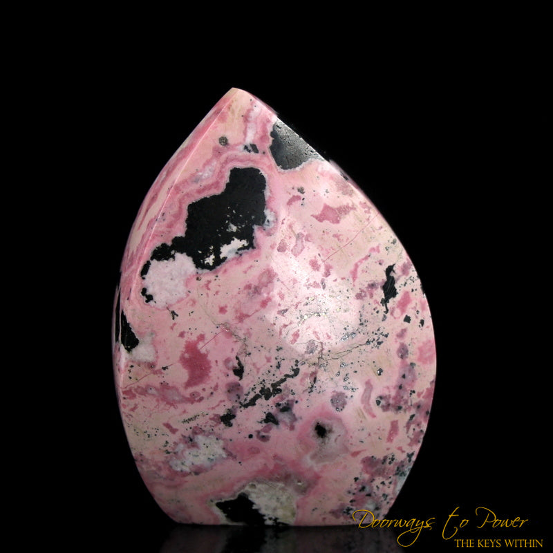 Rhodonite Crystal Altar Stone