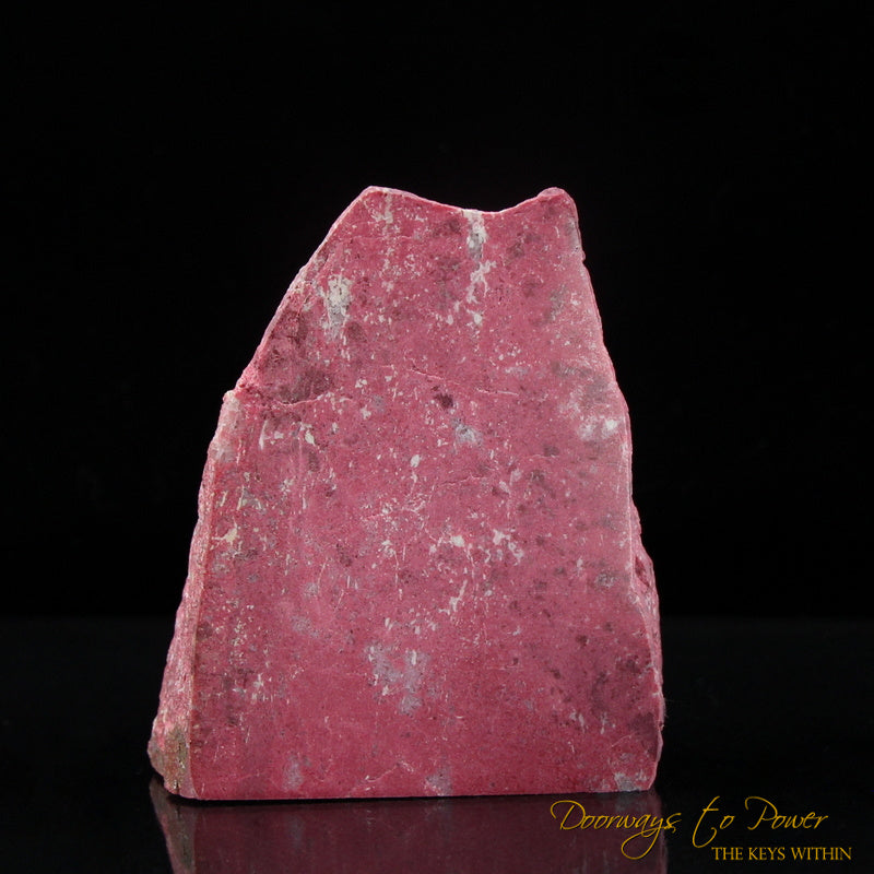 Rose Pink Thulite Crystal Altar Stone