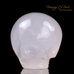 Rose Quartz Magical Child Crystal Skull 