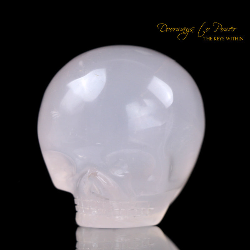 Rose Quartz Magical Child Crystal Skull BY Leandro De Souza