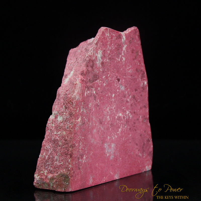 Rose Pink Thulite Crystal Altar Stone
