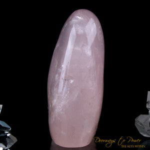 Rose Quartz Crystal 'Awakened Heart'