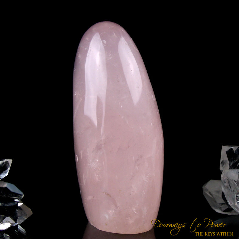 Rose Quartz Crystal 'Awakened Heart'