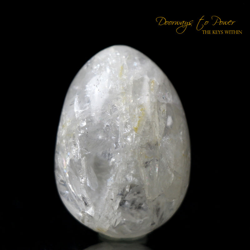 Russian Phenacite Crystal Egg