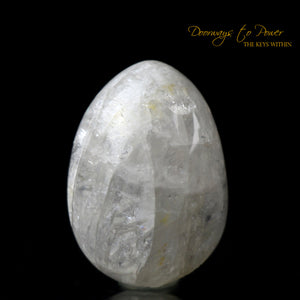 Russian Phenacite Crystal Egg