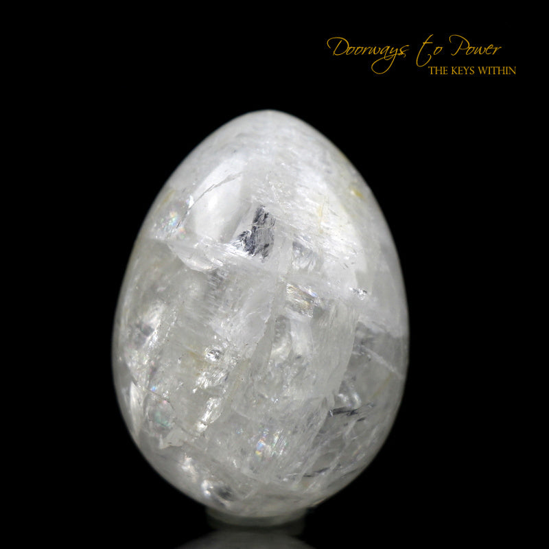 Russian Phenacite Crystal Egg