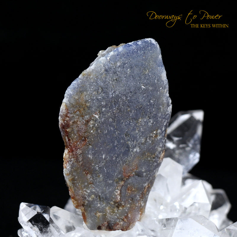 Sapphire Dragon Crystal Carving 