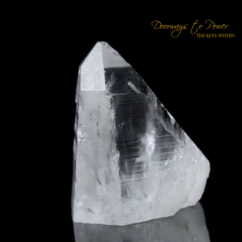 Satyaloka Azeztulite Lightning Strike Record Keeper Crystal