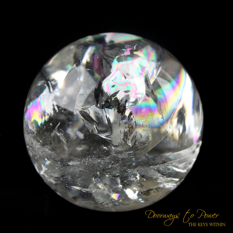 Satyaloka Azeztulite Quartz Crystal Sphere