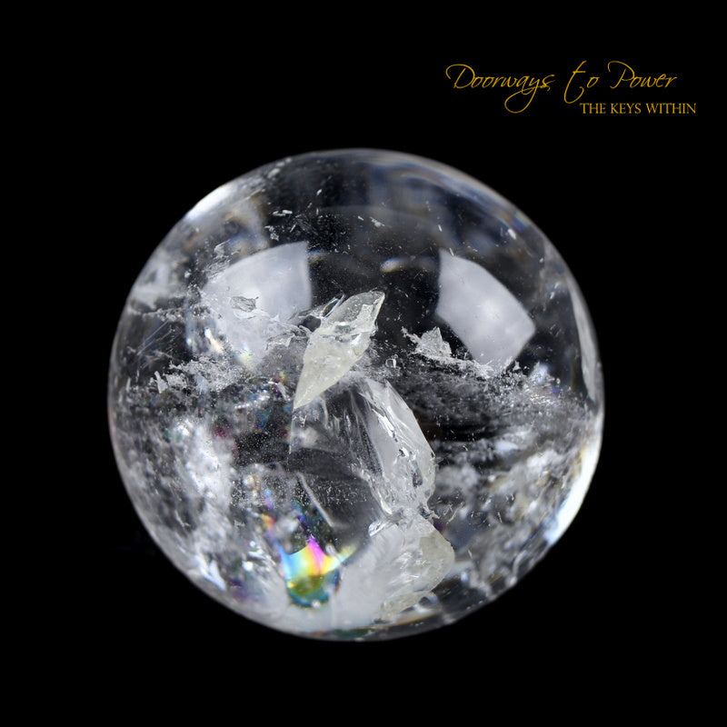 Satyaloka Crystal Sphere Azozeo Activated