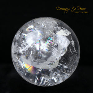 Satyaloka Azeztulite Quartz Crystal Sphere 
