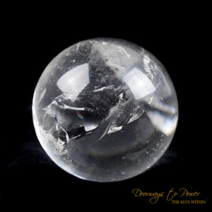 Satyaloka Azeztulite Quartz Crystal Sphere