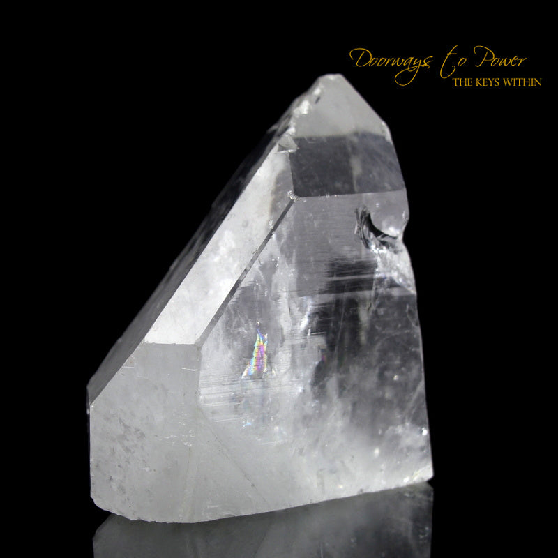 Satyaloka Azeztulite Lightning Strike Record Keeper Crystal