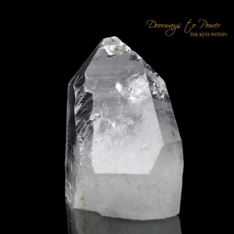 Satyaloka Azeztulite Lightning Strike Record Keeper Crystal