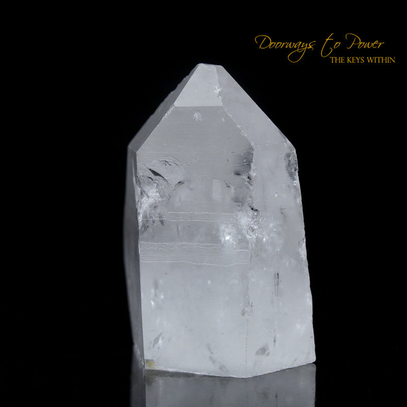 Satyaloka Azeztulite Lightning Strike Record Keeper Crystal