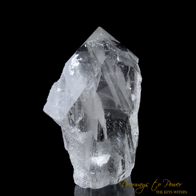 Satyaloka Azeztulite Phantom Quartz Crystal Altar Stone