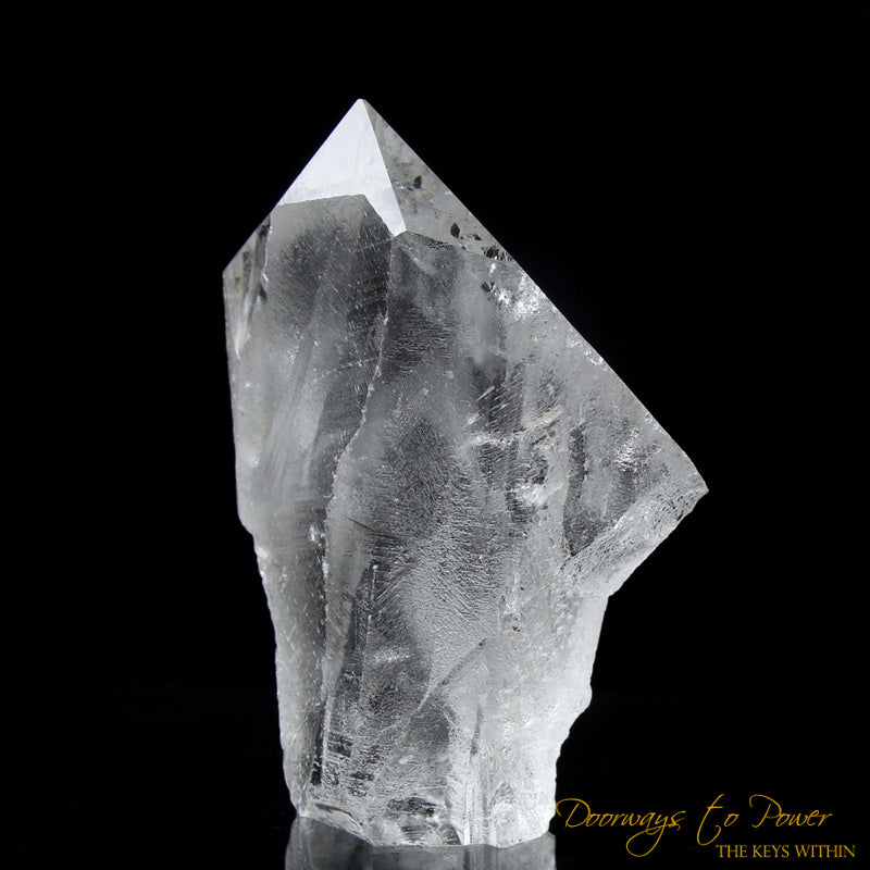Satyaloka Azeztulite Phantom Quartz Crystal Altar Stone