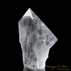 Satyaloka Azeztulite Phantom Quartz Crystal Altar Stone