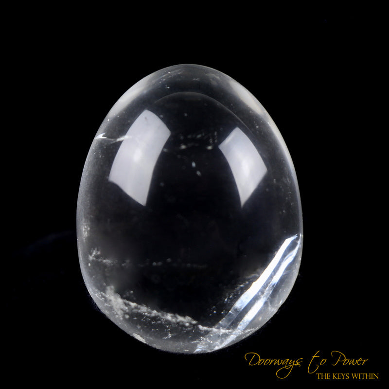 Satyaloka Azeztulite Quartz Crystal EGG 'Bird of Light'