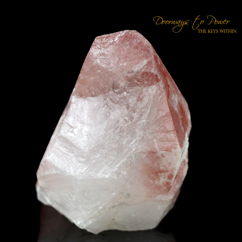 Scarlet Temple Rosetta Stone Starbrary Lightning Struck Lemurian Crystal