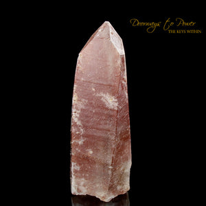 Scarlet Temple Rosetta Stone Cassiopeia Starbrary Lightning Struck Lemurian Crystal