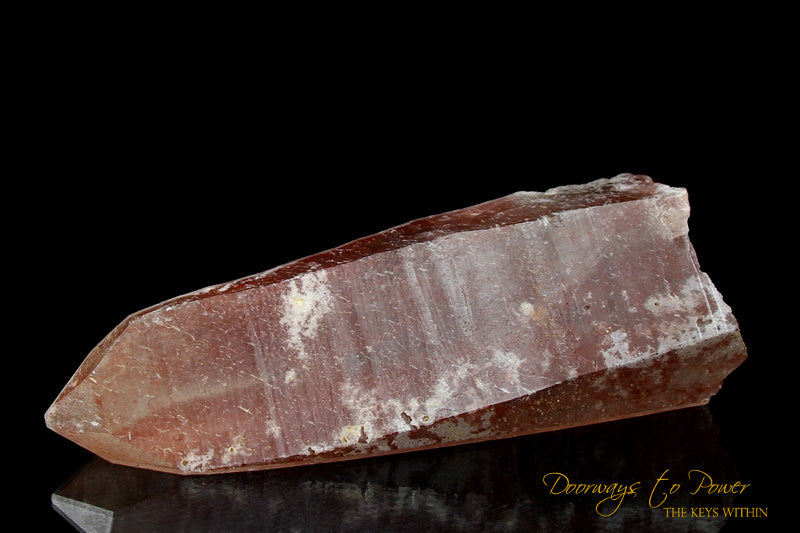 Scarlet Temple Rosetta Stone Cassiopeia Starbrary Lightning Struck Lemurian Crystal