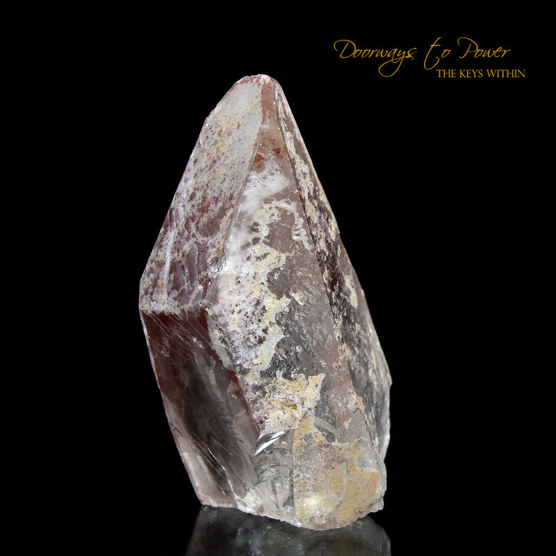 Scarlet Temple Rosetta Stone Lemurian Starbrary Lightning Struck Crystal