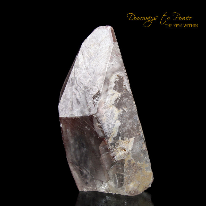 Scarlet Temple Rosetta Stone Lemurian Starbrary Lightning Struck Crystal