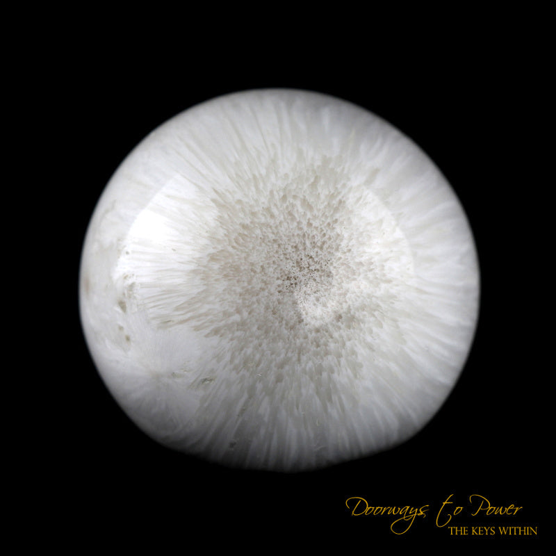 Scolecite Crystal Sphere Synergy 12 Stone