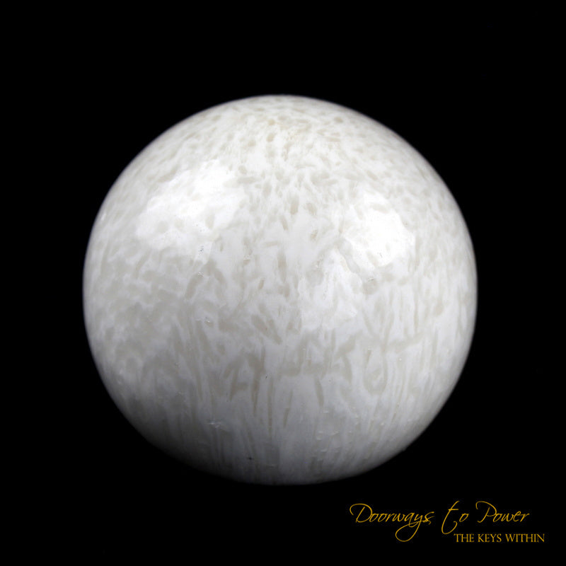Scolecite Synergy 12 Stone Crystal Sphere