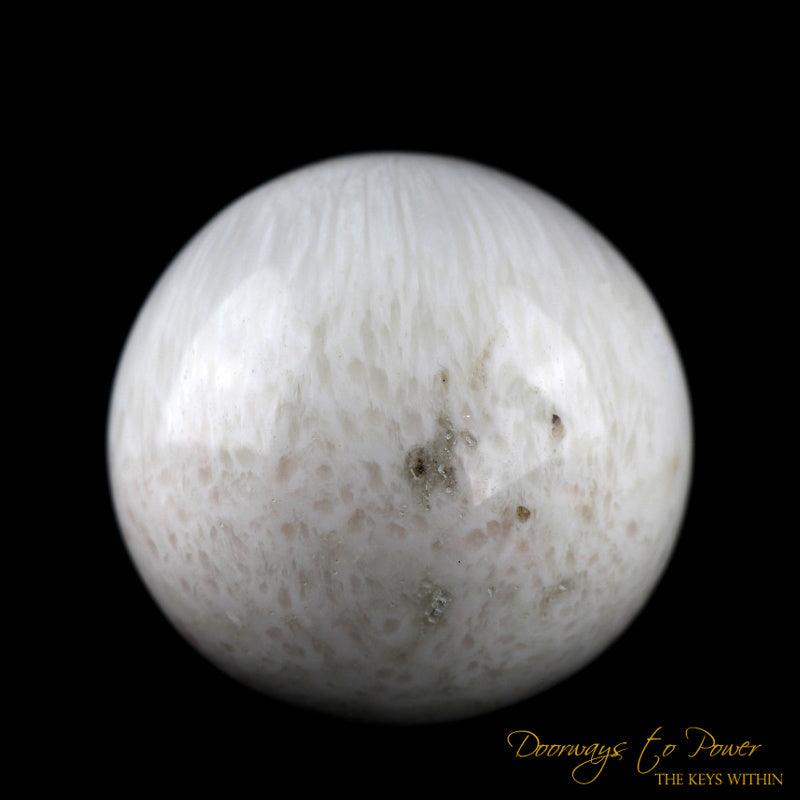 Scolecite Crystal Sphere Synergy 12 Stone